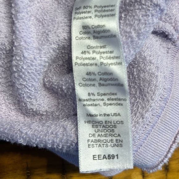 Michael Stars Ariana Flutter Sleeve Top in Pale Lilac Purple, Size Medium - Picture 8 of 9